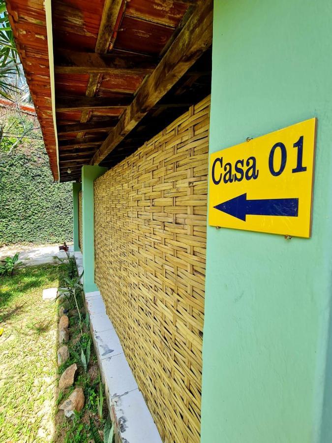 Casa Caicara Na Vila - Casa 01- Hospedaria Da Vila Ilhabela Exteriör bild